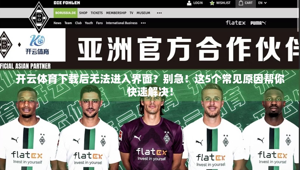开云体育下载后无法进入界面？别急！这5个常见原因帮你快速解决！