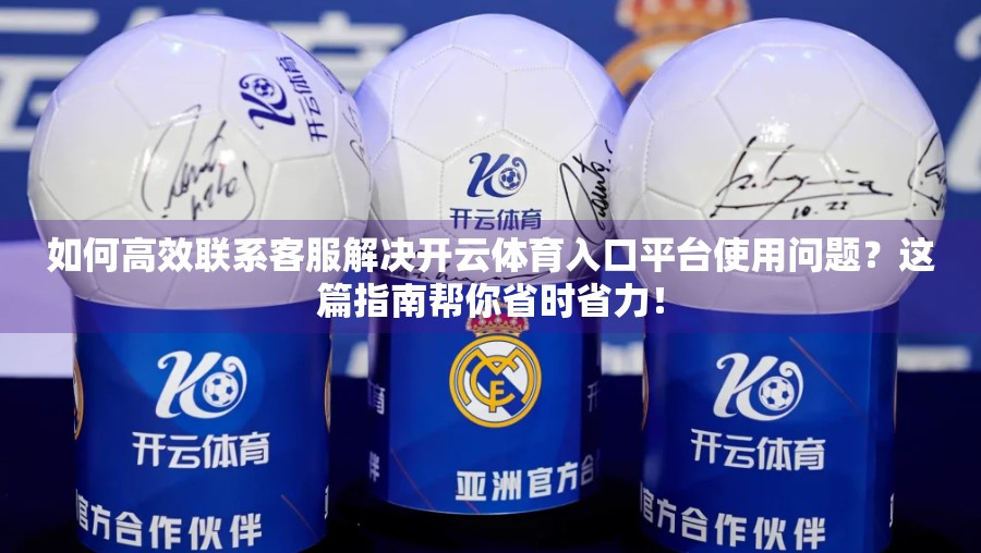 如何高效联系客服解决开云体育入口平台使用问题？这篇指南帮你省时省力！
