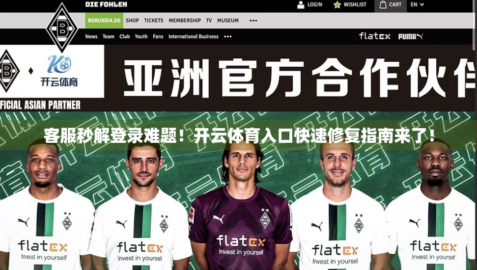 客服秒解登录难题！开云体育入口快速修复指南来了！