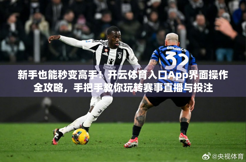 新手也能秒变高手！开云体育入口App界面操作全攻略，手把手教你玩转赛事直播与投注