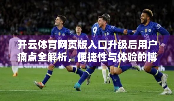 开云体育网页版入口升级后用户痛点全解析，便捷性与体验的博弈如何破局？