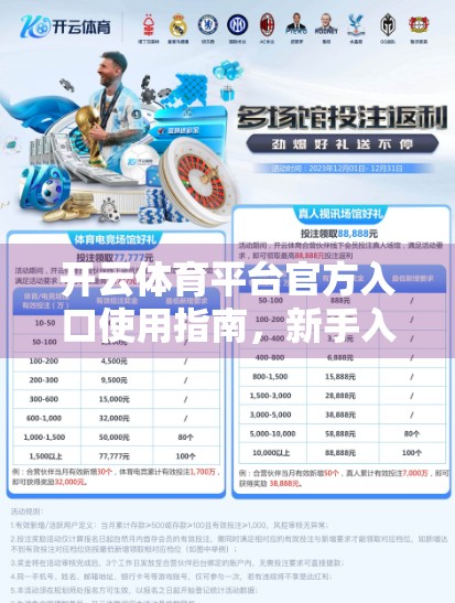 开云体育平台官方入口使用指南，新手入门到高效操作全攻略