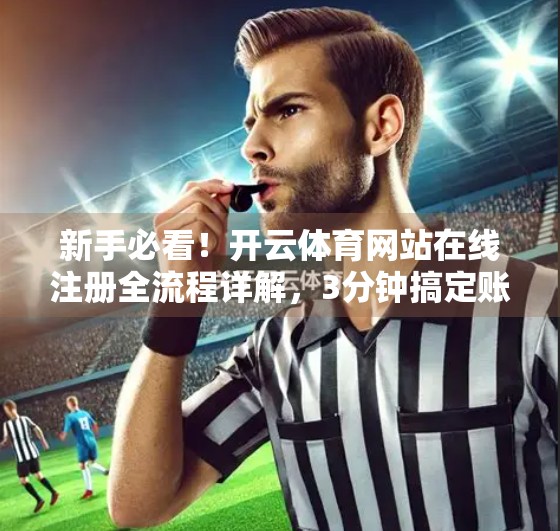 新手必看！开云体育网站在线注册全流程详解，3分钟搞定账号开通！